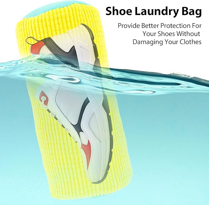 Shoe cleaning bag