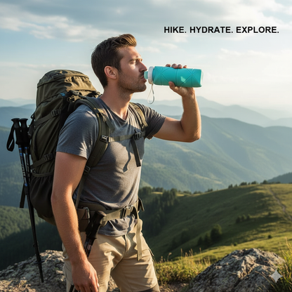 Foldable Water Bottle - 650 ML