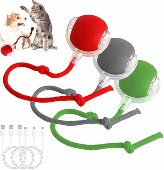 Led light ball for cats