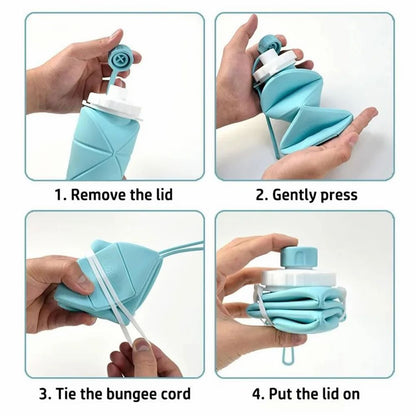 Foldable Water Bottle - 650 ML